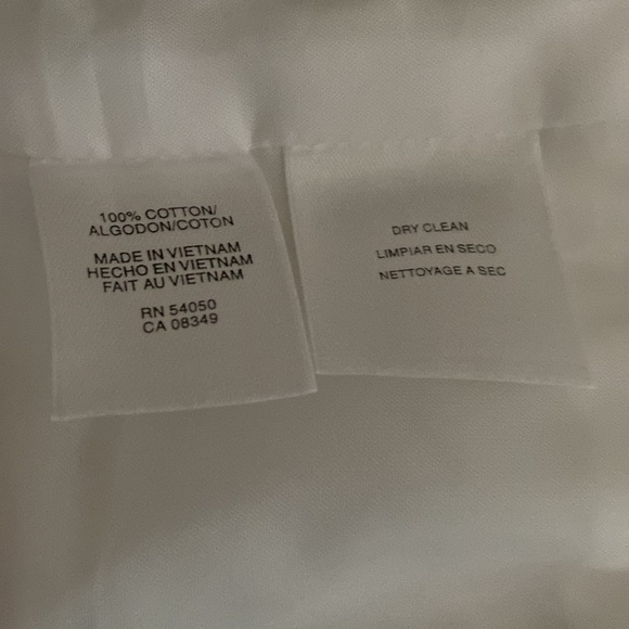 Evan Picone Women’s White Floral Cotton Sleeveless Fit And Flare Dress Size 14 - Picture 7 of 7